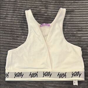 Yitty White Sports Bra